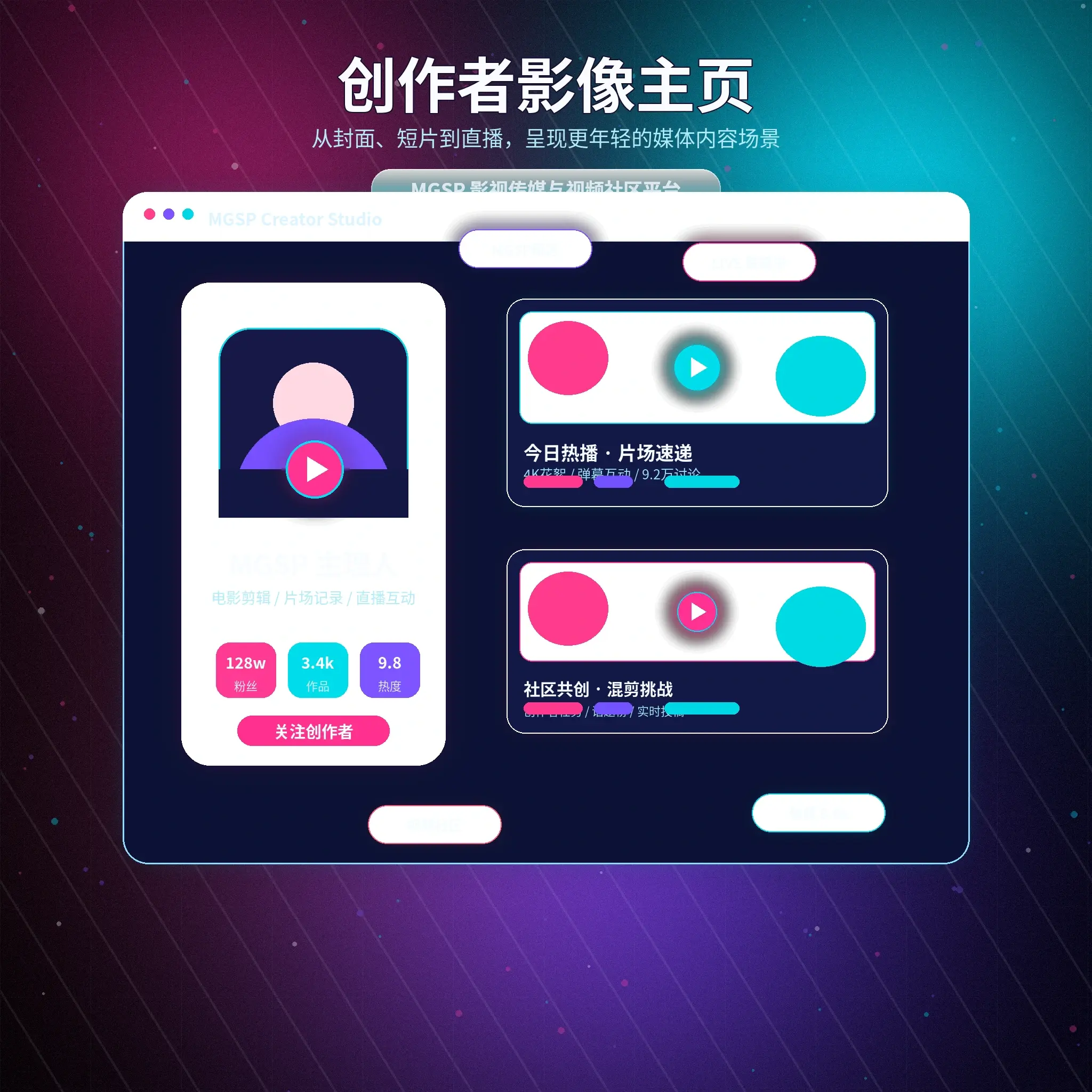蘑菇视频社区创作者生活影像